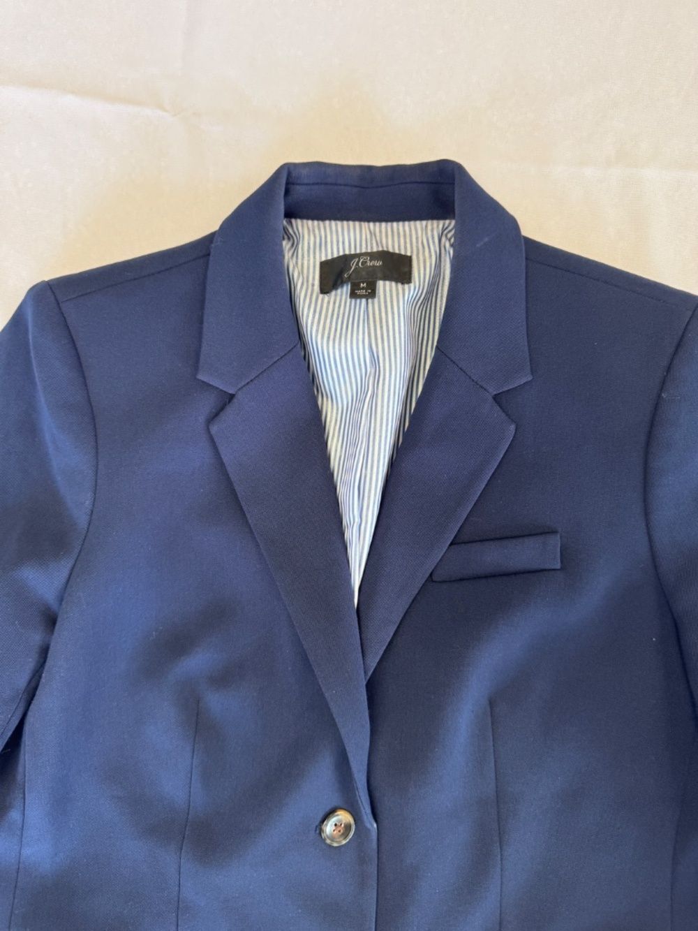 J. Crew Schoolboy Classic Preppy Blazer Navy Size M - Picture 5 of 16